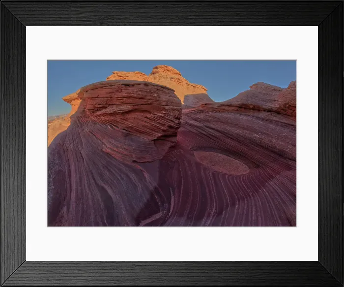 Framed Print : The west rock ridge of the New Wave along the Beehive Trail in the Glen Canyon Recreation Area near Page, Arizona, United States of America, North America Framed Print : The west rock ridge of the New Wave along the Beehive Trail in the Glen Canyon Recreation Area near Page, Arizona, United States of America, North America