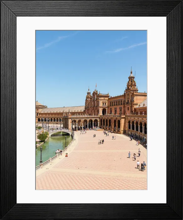 Framed Print : Plaza de Espana (Spain Square) in Parque de Maria Luisa (Maria Luisa Park), Seville, Andalusia, Spain, Europe Framed Print : Plaza de Espana (Spain Square) in Parque de Maria Luisa (Maria Luisa Park), Seville, Andalusia, Spain, Europe