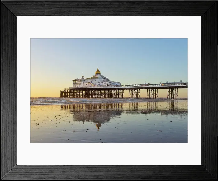 Framed Print : Eastbourne Pier at sunrise, constructed in the 1870s and a Grade II* listed structure, Eastbourne, East Sussex, England, United Kingdom, Europe Framed Print : Eastbourne Pier at sunrise, constructed in the 1870s and a Grade II* listed structure, Eastbourne, East Sussex, England, United Kingdom, Europe