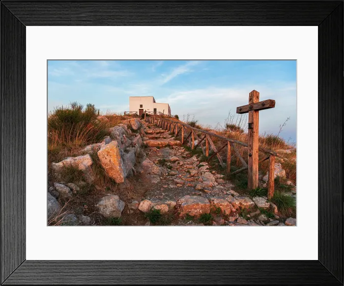 Framed Print : The white church of San Costanzo on top of the Amalfi coast, Punta Campanella, Massa Lubrense, Amalfi coast, Naples province, Campania, Italy, Europe Framed Print : The white church of San Costanzo on top of the Amalfi coast, Punta Campanella, Massa Lubrense, Amalfi coast, Naples province, Campania, Italy, Europe