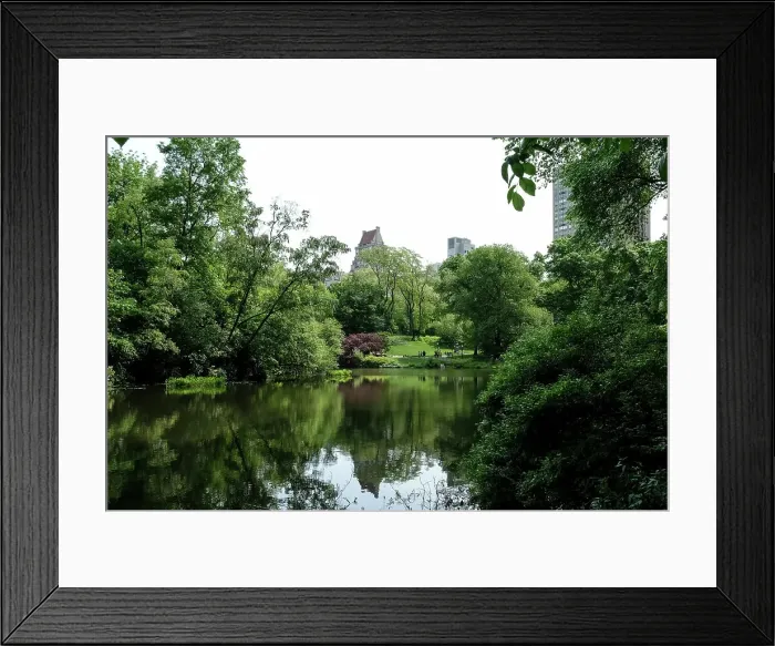 Framed Print : View of The Pond, one of seven bodies of water in Central Park located near Grand Army Plaza, across Central Park South from the Plaza Hotel, New York City, United States of America, North America Framed Print : View of The Pond, one of seven bodies of water in Central Park located near Grand Army Plaza, across Central Park South from the Plaza Hotel, New York City, United States of America, North America