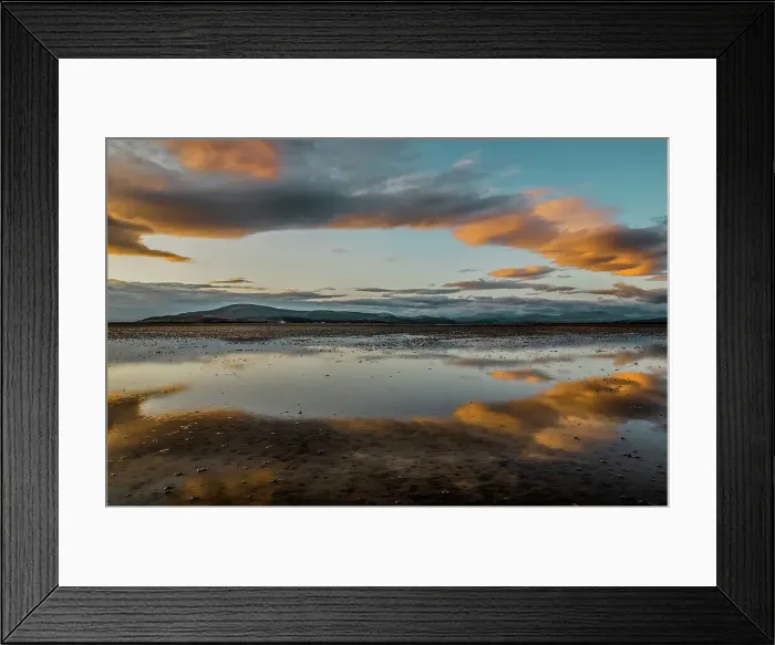 Framed Print : Reflections from Sandscale Haws Nature Reserve, with view across the Duddon Estuary towards Black Combe and the Lake District from the Cumbrian Coast, Cumbria, England, United Kingdom, Europe Framed Print : Reflections from Sandscale Haws Nature Reserve, with view across the Duddon Estuary towards Black Combe and the Lake District from the Cumbrian Coast, Cumbria, England, United Kingdom, Europe