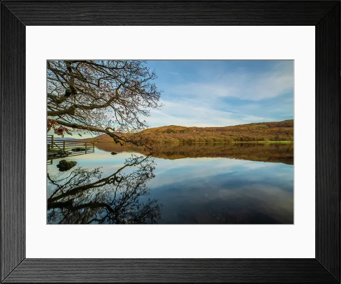 Framed Print : Cold, clear and calm day with view of Coniston Water, Lake District National Park, UNESCO World Heritage Site, Cumbria, England, United Kingdom, Europe Framed Print : Cold, clear and calm day with view of Coniston Water, Lake District National Park, UNESCO World Heritage Site, Cumbria, England, United Kingdom, Europe