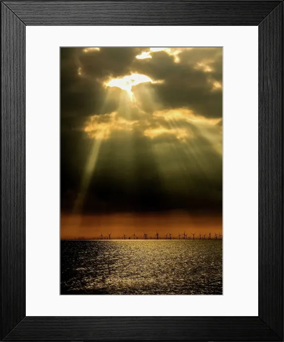 Framed Print : Sunrays from Walney Island on the Cumbrian Coast, Furness Peninsula, Cumbria, England, United Kingdom, Europe Framed Print : Sunrays from Walney Island on the Cumbrian Coast, Furness Peninsula, Cumbria, England, United Kingdom, Europe