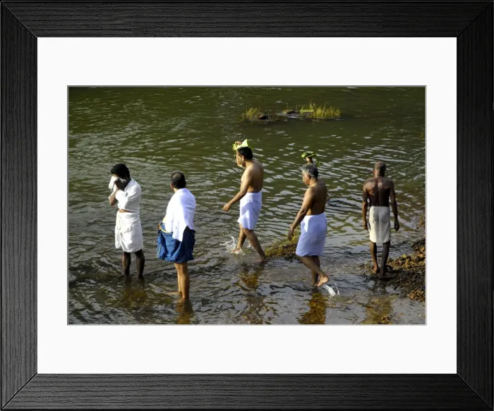 Framed Print : Vavu Bali, a Hindu ritual, Kerala, India, Asia Framed Print : Vavu Bali, a Hindu ritual, Kerala, India, Asia