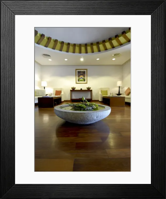 Framed Print : Spa in Taj Green Cove Resort, Kovalam, near Trivandrum, Kerala, India, Asia Framed Print : Spa in Taj Green Cove Resort, Kovalam, near Trivandrum, Kerala, India, Asia