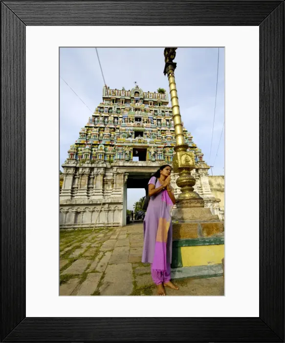 Framed Print : 11123TNBL. Papanasham Perumal Temple, near Thanjavur, Tamil Nadu, India, Asia Framed Print : 11123TNBL. Papanasham Perumal Temple, near Thanjavur, Tamil Nadu, India, Asia