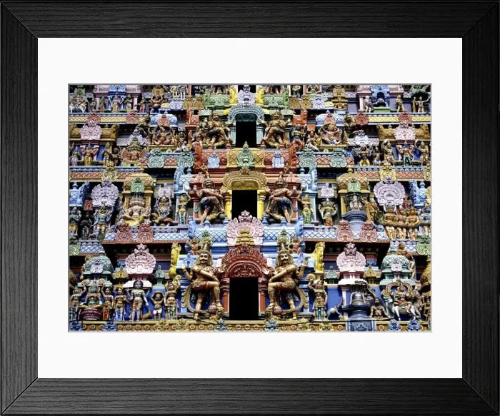 Framed Print : Srirangam Temple, Trichy, Tamil Nadu, India, Asia Framed Print : Srirangam Temple, Trichy, Tamil Nadu, India, Asia