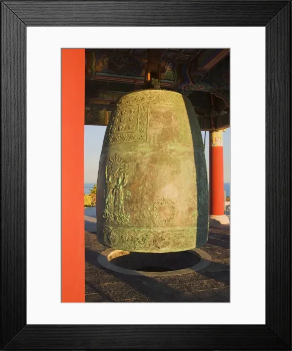 Framed Print : _MG_8496. Korean Friendship Bell in Fort MacArthur Park Framed Print : _MG_8496. Korean Friendship Bell in Fort MacArthur Park