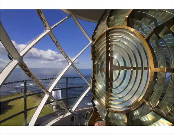 Point Vincente Lighthouse lens, Palos Verdes Peninsula, Los Angeles, California