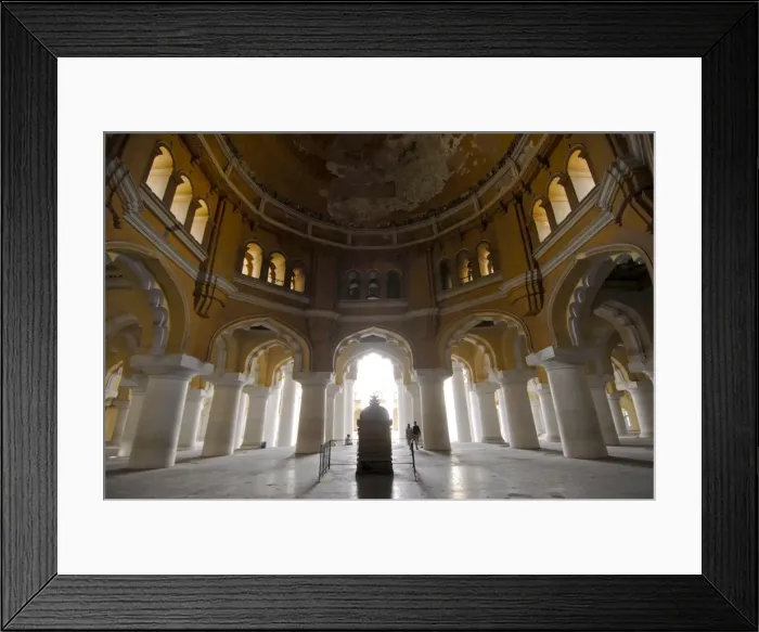 Framed Print : Thirumalai Naicker Mahal, Madurai, Tamil Nadu, India Framed Print : Thirumalai Naicker Mahal, Madurai, Tamil Nadu, India