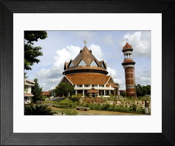 Framed Print : St. Josephs Cathedral, Thiruvalla, Kerala, India Framed Print : St. Josephs Cathedral, Thiruvalla, Kerala, India