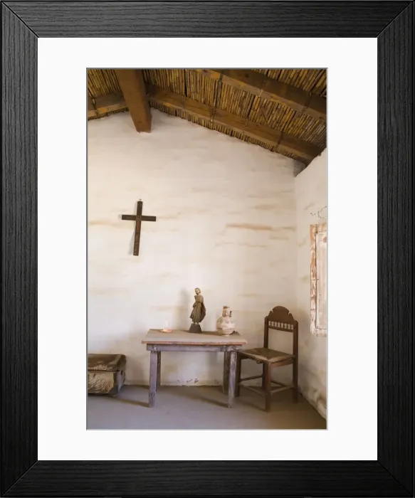 Framed Print : Padress quarters, El Presidio De Santa Barbara State Historic Park Framed Print : Padress quarters, El Presidio De Santa Barbara State Historic Park