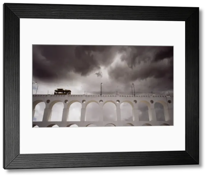 Framed Print : Santa Theresa Tram Viaduct, Rio de Janeiro, Brazil, South America Framed Print : Santa Theresa Tram Viaduct, Rio de Janeiro, Brazil, South America