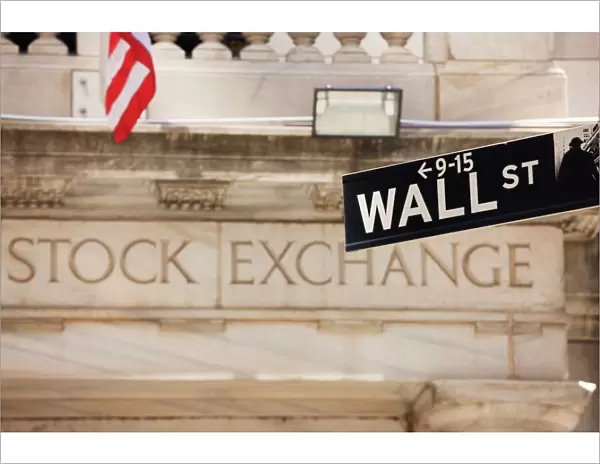 The New York Stock Exchange, Wall Street, Manhattan, New York City, New York
