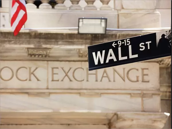 The New York Stock Exchange, Wall Street, Manhattan, New York City, New York