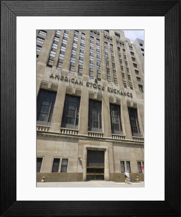 Framed Print : The American Stock Exchange, Manhattan, New York City, New York, United States of America Framed Print : The American Stock Exchange, Manhattan, New York City, New York, United States of America