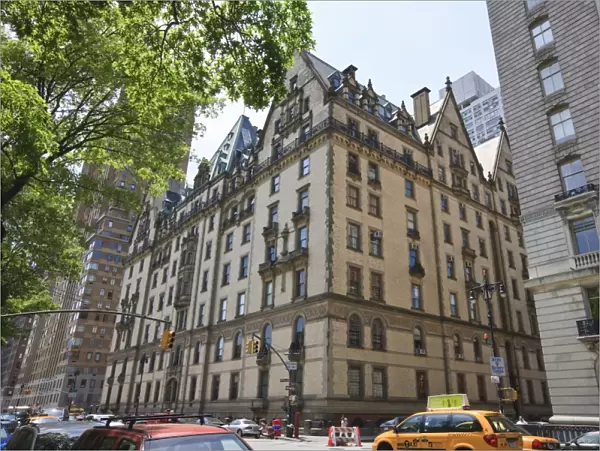 The Dakota Building, where John Lennon lived at the time leading up to his death