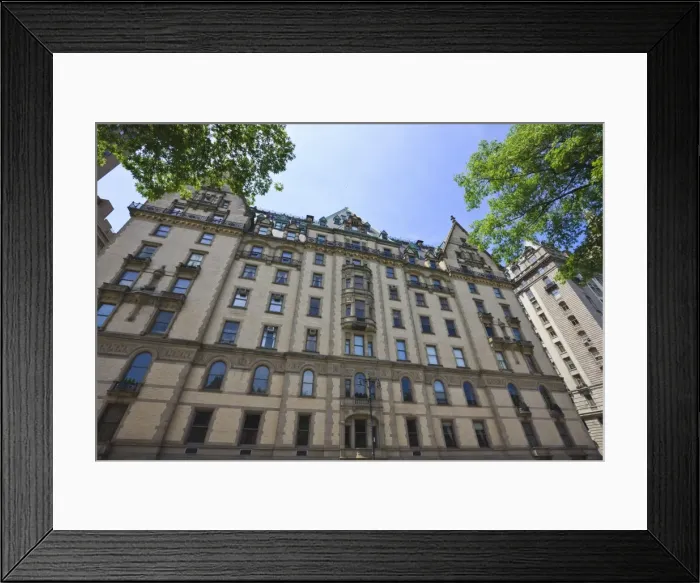 Framed Print : The Dakota Building, where John Lennon lived at the time leading up to his death Framed Print : The Dakota Building, where John Lennon lived at the time leading up to his death