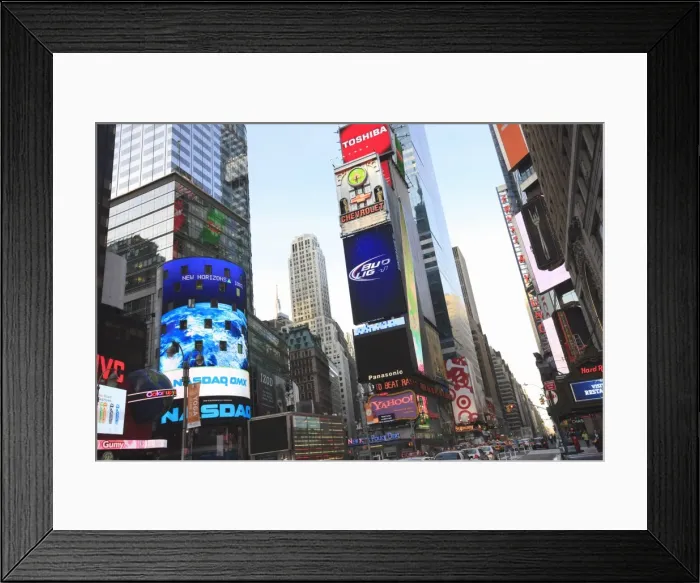 Framed Print : Times Square, Midtown, Manhattan, New York City, New York, United States of America