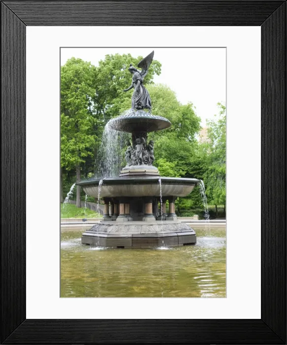 Framed Print : Bethesda Fountain, Central Park, Manhattan, New York City, New York, United States of America Framed Print : Bethesda Fountain, Central Park, Manhattan, New York City, New York, United States of America