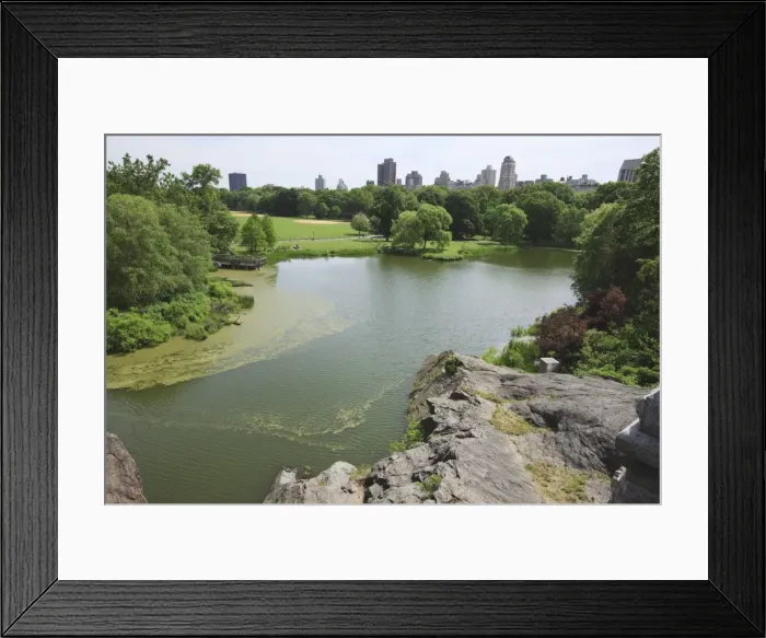 Framed Print : Turtle Pond, Central Park, Manhattan, New York City, New York, United States of America Framed Print : Turtle Pond, Central Park, Manhattan, New York City, New York, United States of America