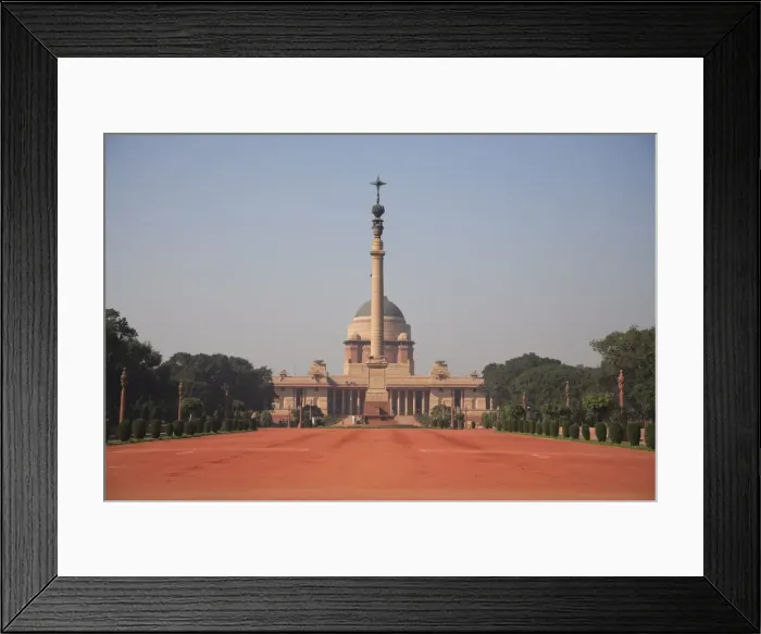 Framed Print : Rashtrapati Bhavan, Presidential Palace, New Delhi, India, Asia Framed Print : Rashtrapati Bhavan, Presidential Palace, New Delhi, India, Asia