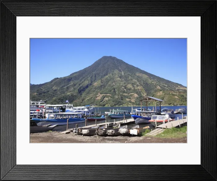 Framed Print : Santiago, Lake Atitlan, Guatemala, Central America Framed Print : Santiago, Lake Atitlan, Guatemala, Central America