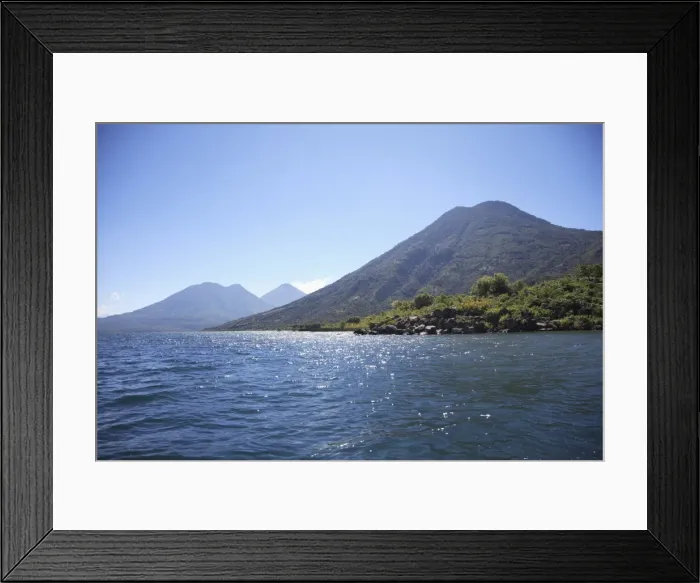 Framed Print : Lake Atitlan, Guatemala, Central America Framed Print : Lake Atitlan, Guatemala, Central America