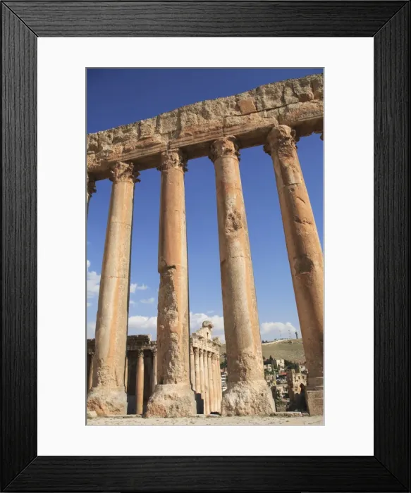 Framed Print : Temple of Jupiter, Baalbek temple complex, UNESCO World Heritage Site, Bekka Valley Framed Print : Temple of Jupiter, Baalbek temple complex, UNESCO World Heritage Site, Bekka Valley