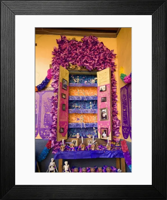 Framed Print : Altar, Day of the Dead, Patzcuaro, Michoacan state, Mexico, North America
Framed Print : Altar, Day of the Dead, Patzcuaro, Michoacan state, Mexico, North America