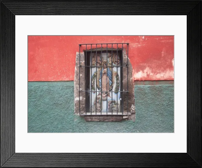 Framed Print : Window, San Miguel de Allende, Mexico, North America Framed Print : Window, San Miguel de Allende, Mexico, North America