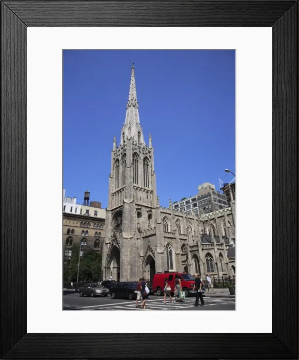 Framed Print : Grace Church, historic landmark, Greenwich Village, Manhattan, New York City Framed Print : Grace Church, historic landmark, Greenwich Village, Manhattan, New York City
