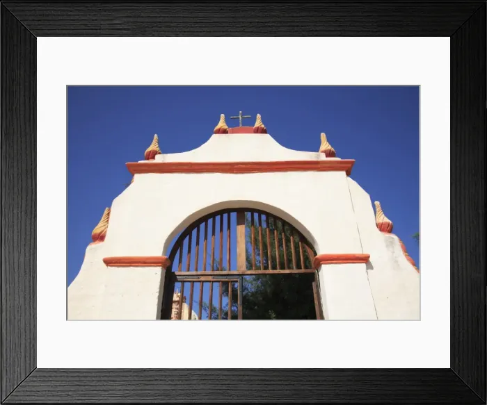 Framed Print : Tancoyol Mission, UNESCO World Heritage Site, one of five Sierra Gorda missions designed by Franciscan Fray Junipero Serra, Quer?taro, Mexico Framed Print : Tancoyol Mission, UNESCO World Heritage Site, one of five Sierra Gorda missions designed by Franciscan Fray Junipero Serra, Quer?taro, Mexico