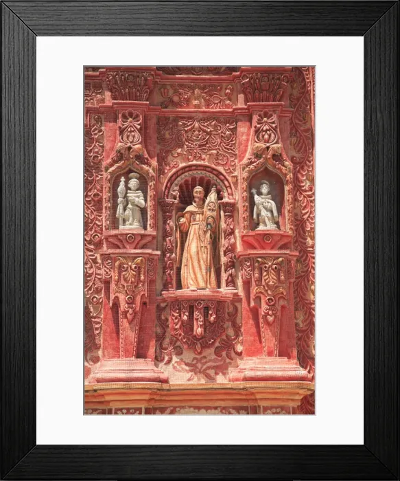 Framed Print : ME90511. Landa Mission, UNESCO World Heritage Site Framed Print : ME90511. Landa Mission, UNESCO World Heritage Site
