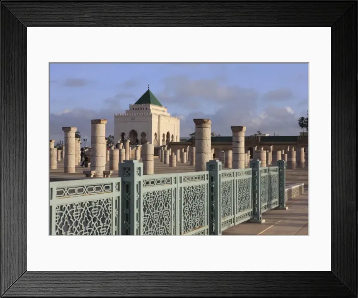 Framed Print : Mausoleum of Mohammed V, Rabat, Morocco, North Africa, Africa Framed Print : Mausoleum of Mohammed V, Rabat, Morocco, North Africa, Africa