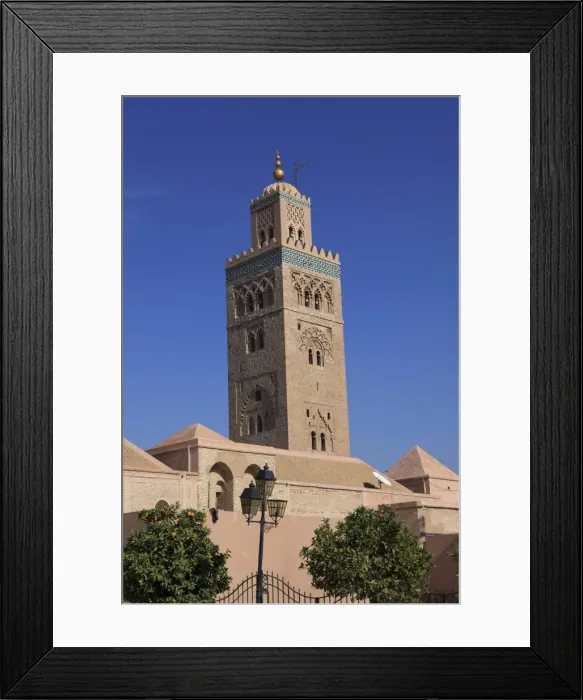 Framed Print : LOM5248. Minaret of the Koutoubia Mosque, Marrakech, Morocco, North Africa, Africa Framed Print : LOM5248. Minaret of the Koutoubia Mosque, Marrakech, Morocco, North Africa, Africa