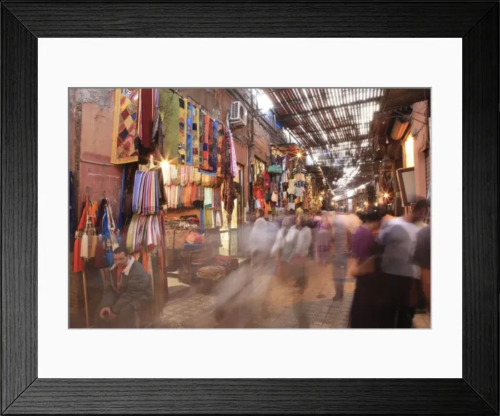 Framed Print : Shops in The Medina, Marrakech, Morocco, North Africa, Africa Framed Print : Shops in The Medina, Marrakech, Morocco, North Africa, Africa