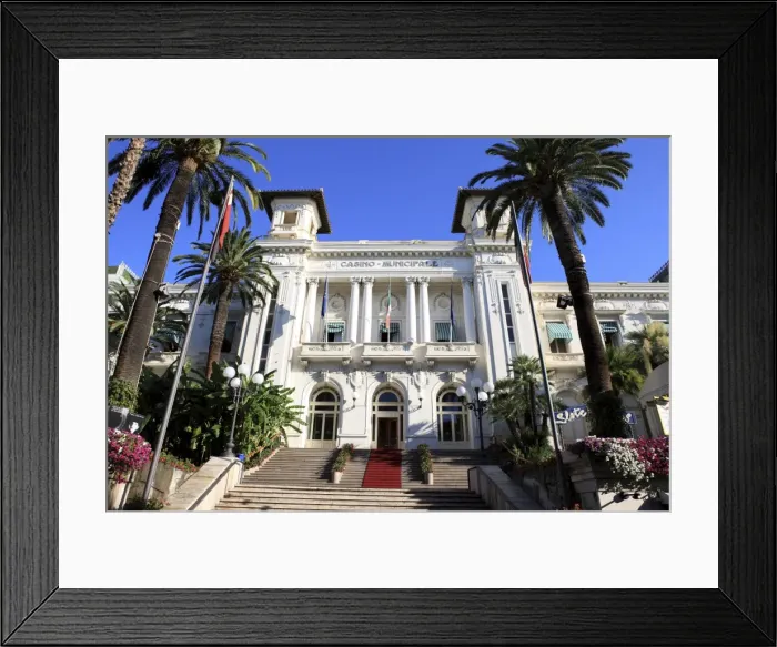 Framed Print : Casino, Sanremo, Liguria, Italy, Europe Framed Print : Casino, Sanremo, Liguria, Italy, Europe