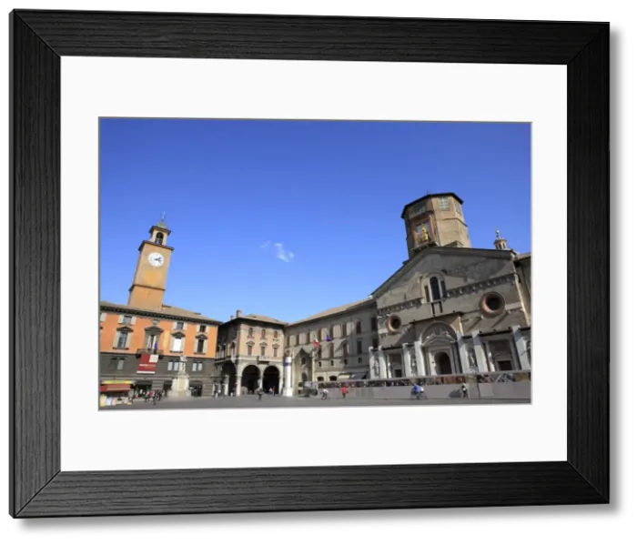 Framed Print : Prampolini Square, Reggio Emilia, Emilia Romagna, Italy, Europe Framed Print : Prampolini Square, Reggio Emilia, Emilia Romagna, Italy, Europe