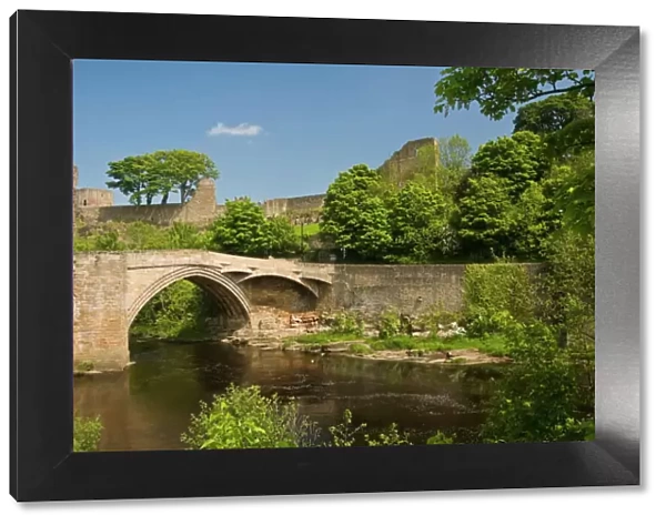 Bridge over the River Tees at Barnard Castle, Yorkshire, England, United Kingdom, Europe