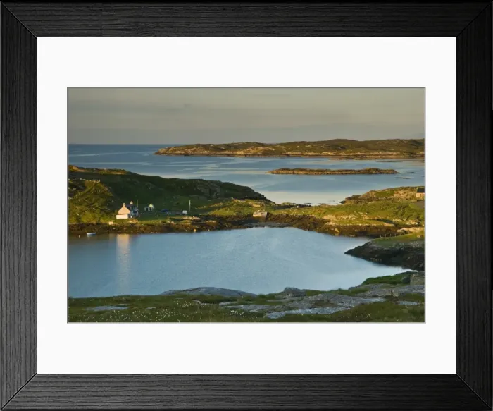 Framed Print : View from Manish towards the Isle of Skye on the Isle of Harris, Scotland Framed Print : View from Manish towards the Isle of Skye on the Isle of Harris, Scotland