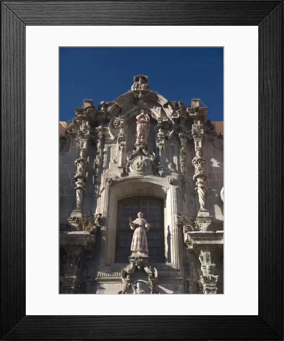 Framed Print : Front facade of the Temple of San Diego, Guanajuato city, UNESCO World Heritage Site Framed Print : Front facade of the Temple of San Diego, Guanajuato city, UNESCO World Heritage Site