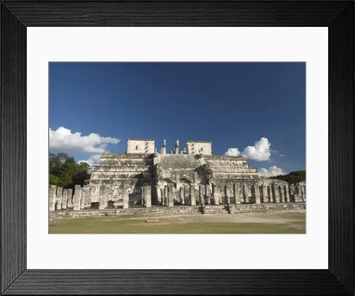 Framed Print : Temple of Warriors, Chichen Itza, UNESCO World Heritage Site, Yucatan, Mexico Framed Print : Temple of Warriors, Chichen Itza, UNESCO World Heritage Site, Yucatan, Mexico