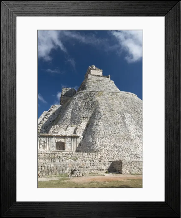 Framed Print : Casa del Advino (Magicians House), Uxmal, UNESCO World Heritage Site Framed Print : Casa del Advino (Magicians House), Uxmal, UNESCO World Heritage Site
