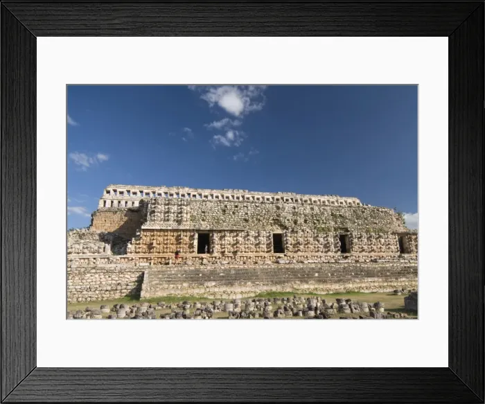 Framed Print : El Palacio de los Mascarones (Palace of Masks), Kabah, Yucatan, Mexico, North America Framed Print : El Palacio de los Mascarones (Palace of Masks), Kabah, Yucatan, Mexico, North America