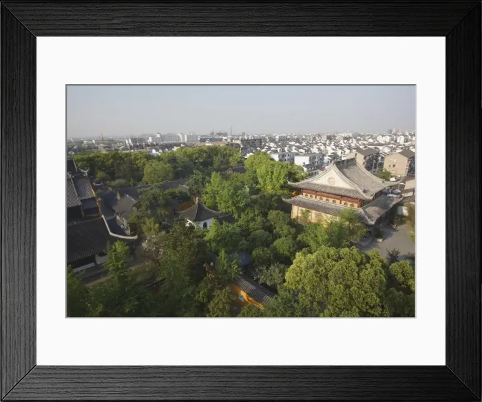 Framed Print : View of Suzhou from Beisi Ta Pagoda, Suzhou, Jiangsu, China, Asia Framed Print : View of Suzhou from Beisi Ta Pagoda, Suzhou, Jiangsu, China, Asia
