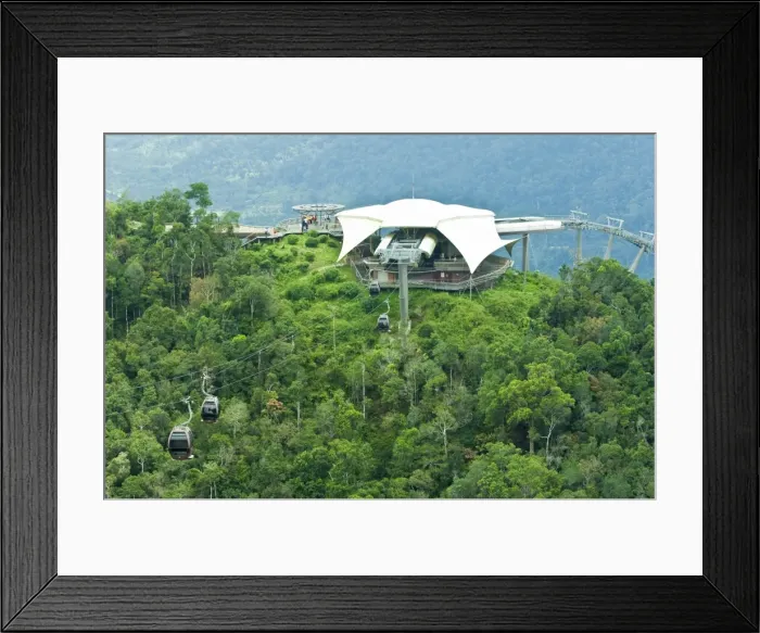 Framed Print : Canopy cable car tour, Langkawi Island, Malaysia, Southeast Asia, Asia Framed Print : Canopy cable car tour, Langkawi Island, Malaysia, Southeast Asia, Asia