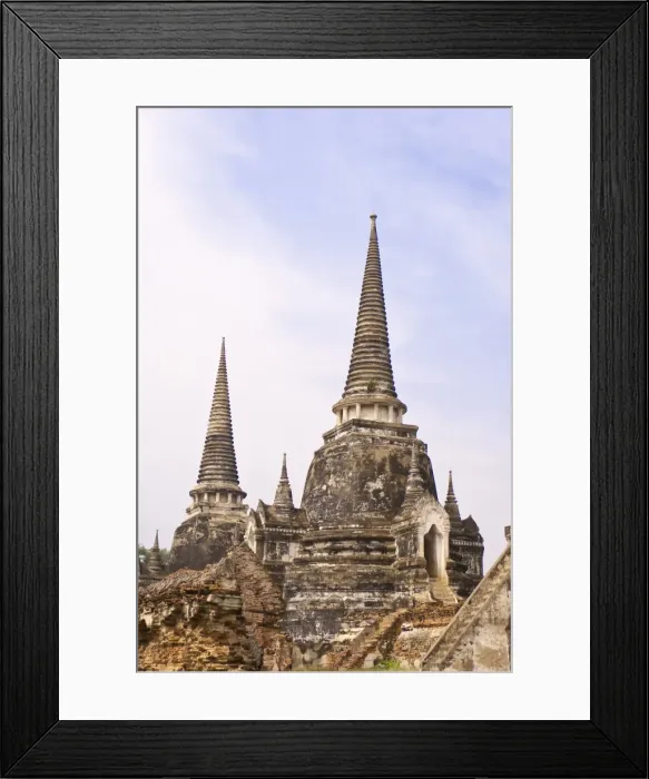 Framed Print : Phra Vihan Luang in Wat Phra Si San Phet, Ayutthaya, UNESCO World Heritage Site Framed Print : Phra Vihan Luang in Wat Phra Si San Phet, Ayutthaya, UNESCO World Heritage Site