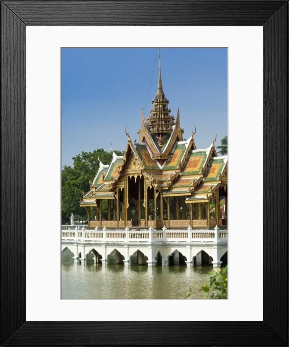 Framed Print : Bang Pa-In Palace or Summer Palace, Pang Pa In, Thailand, Southeast Asia, Asia Framed Print : Bang Pa-In Palace or Summer Palace, Pang Pa In, Thailand, Southeast Asia, Asia